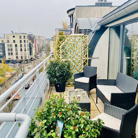 The Luxury Green Penthouse In City Center With Terrace And Free Parking Lussemburgo Esterno foto