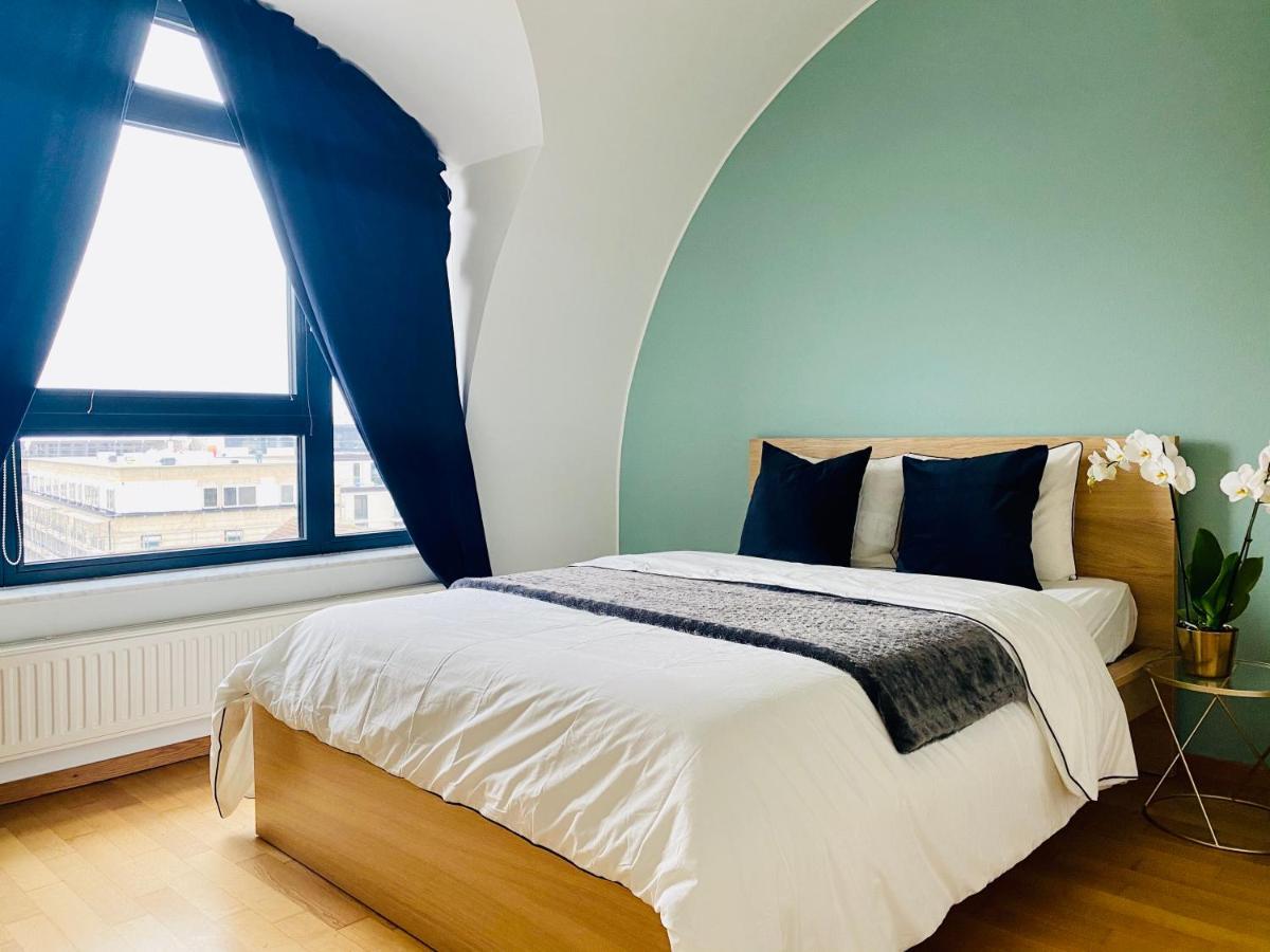 The Luxury Green Penthouse In City Center With Terrace And Free Parking Lussemburgo Esterno foto